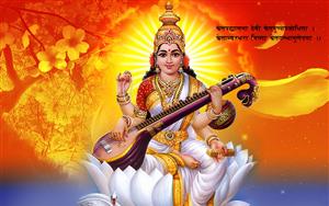 Goddess Saraswati